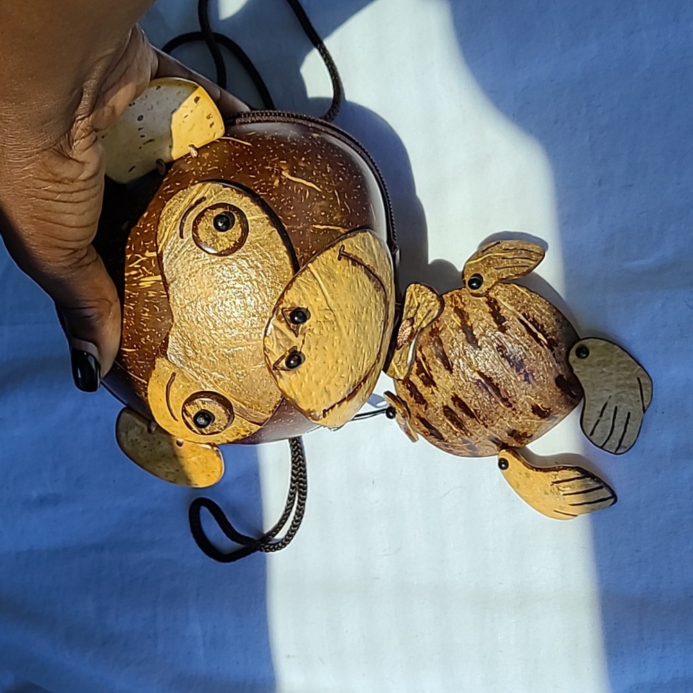 Cute and Unique Monkey Purse is an unusual purse you don't see everyday!!!!